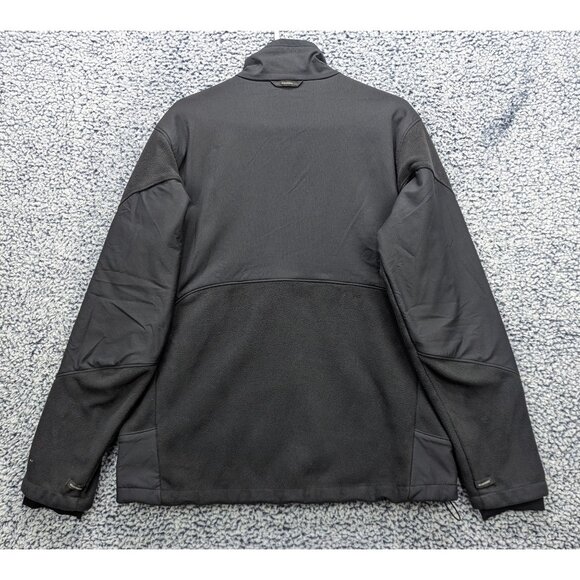 Columbia Ballistic Fleece Omnishield Jacket Mens LG Full Zip Outdoor Hiking Blk - Picture 2 of 13
